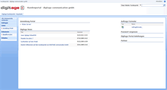 Desktop Screenshot of portal.digitage.ch